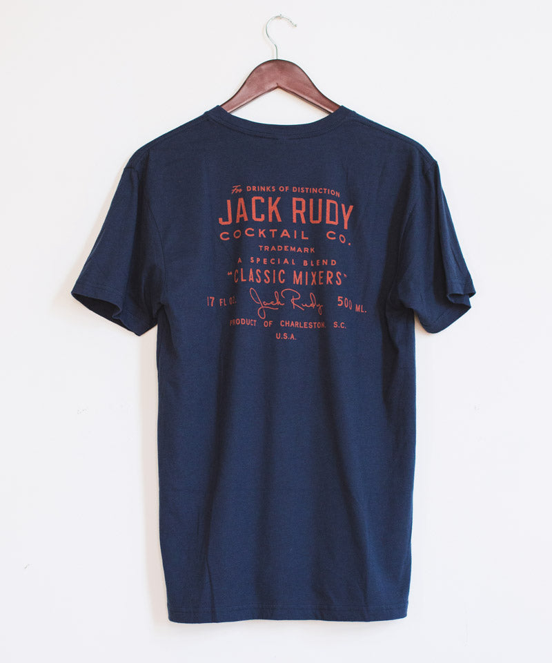 The Jack Rudy Navy Patch Tee