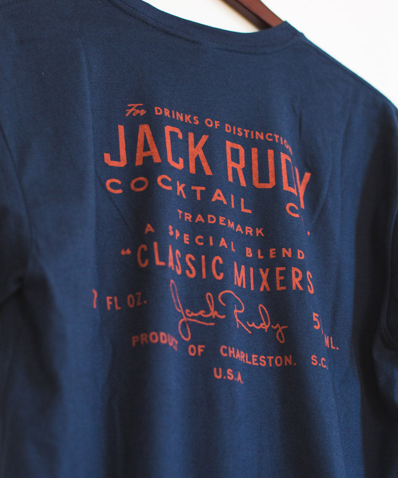 The Jack Rudy Navy Patch Tee