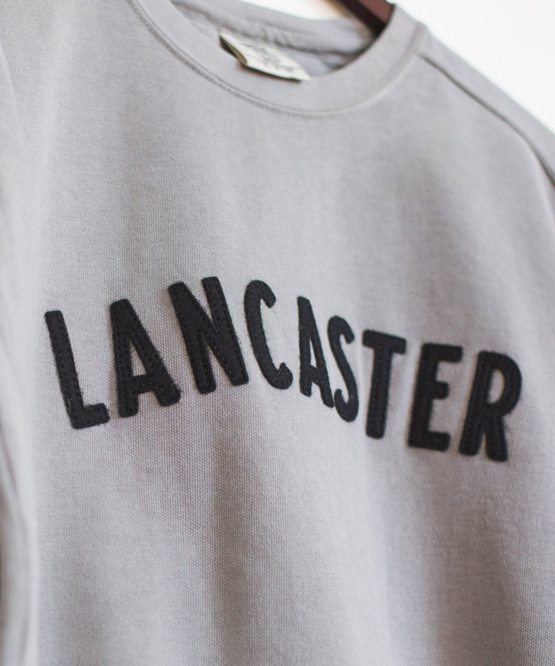 Lancaster Crew Sweatshirt in Light Gray