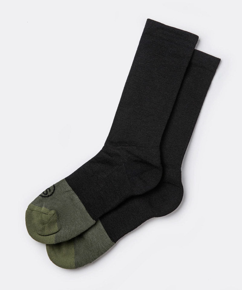 The Merino Sock in Black