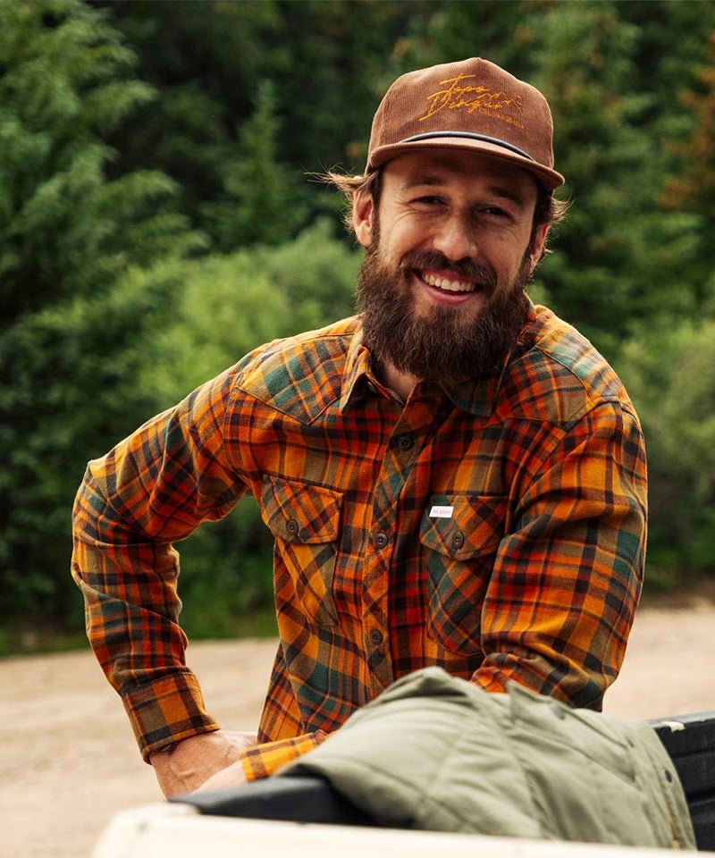 Mountain Shirt in Chai Multi