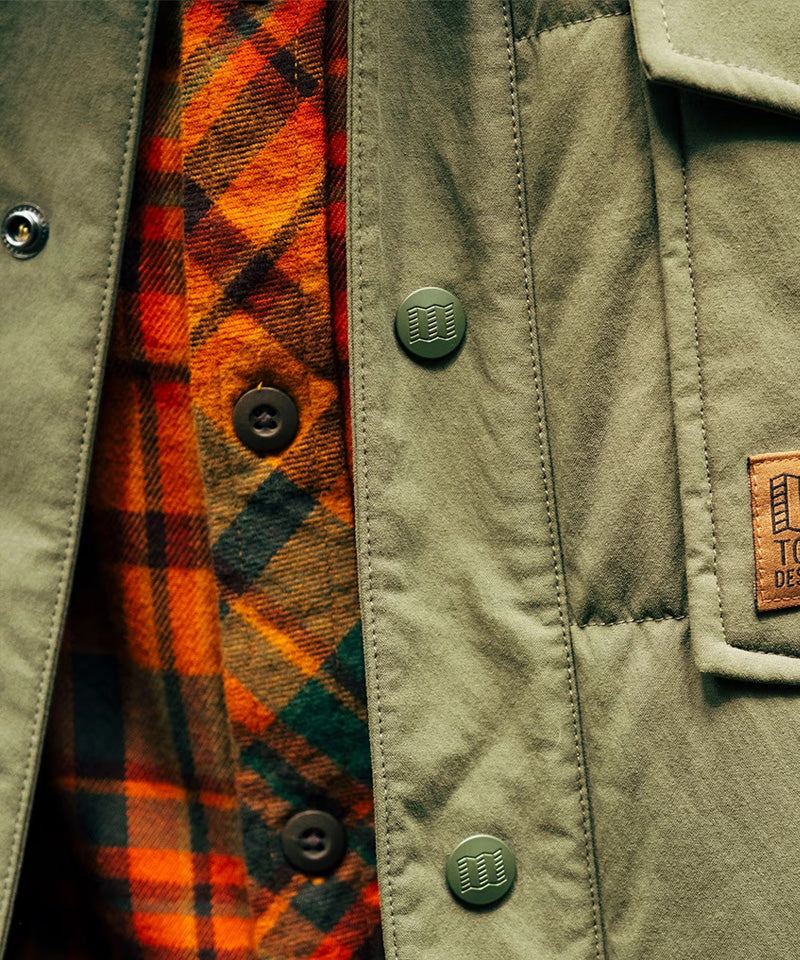Mountain Shirt in Chai Multi