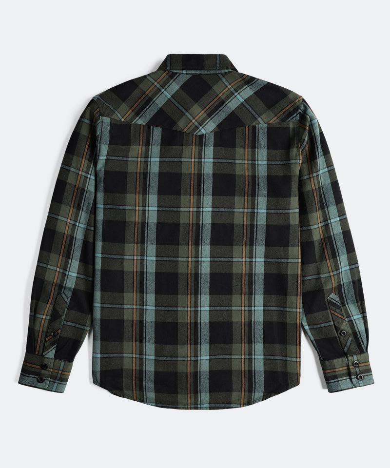 Mountain Shirt in Olive Multi Plaid