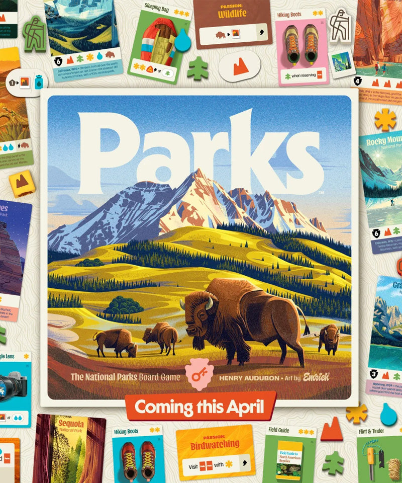 Parks 2nd Edition Boardgame