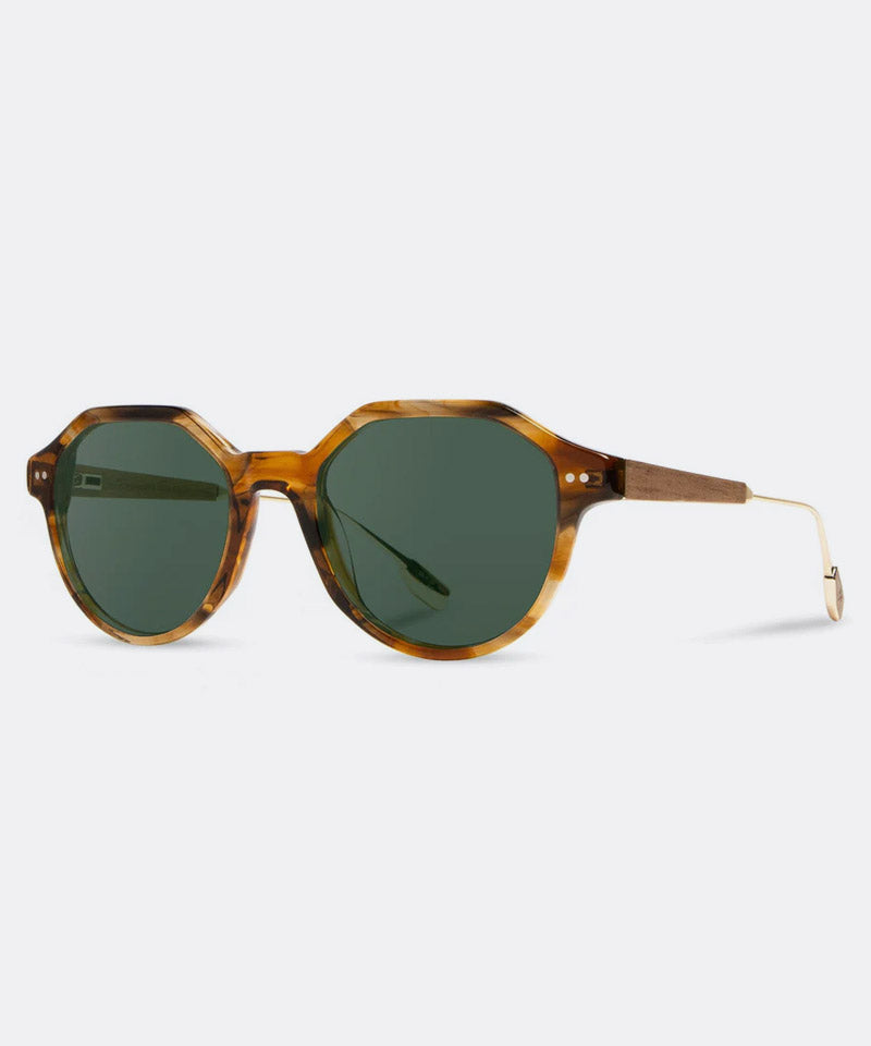 Powell Acetate Sunglasses in Autumn Walnut