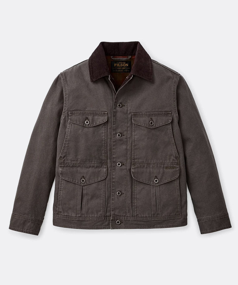 Rustic Canvas Journeyman Jacket in Bark