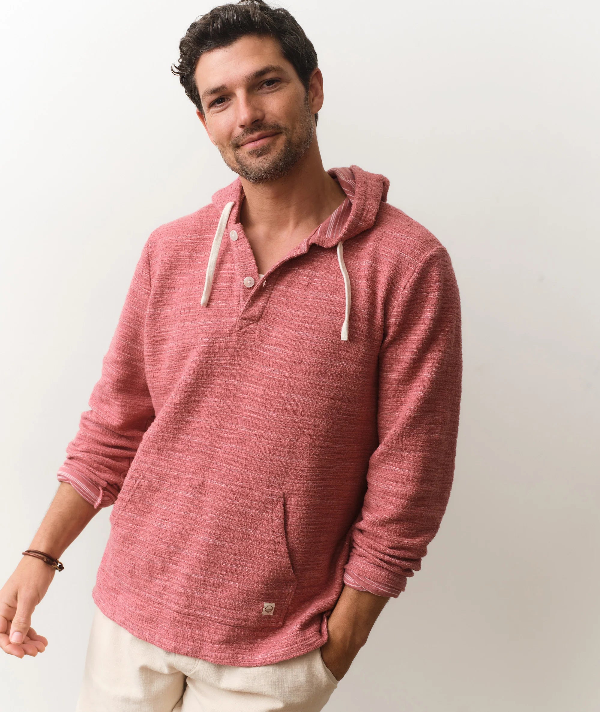 Portola Beach Hoodie in Withered Rose