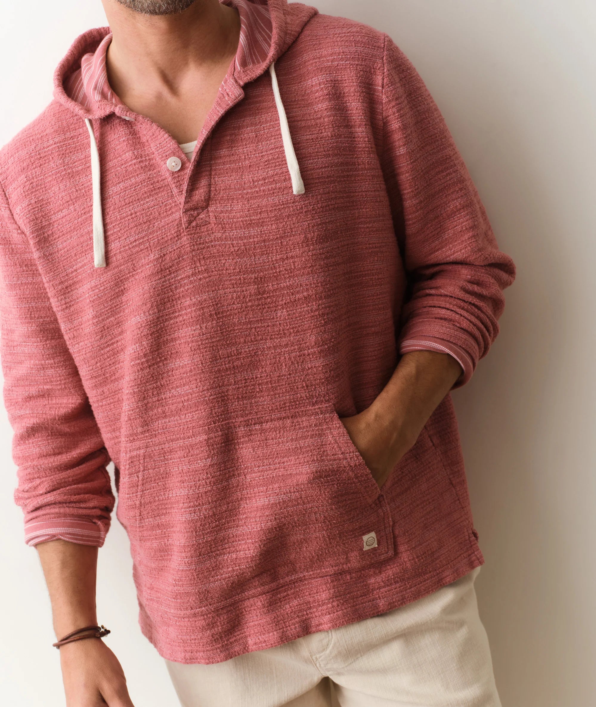Portola Beach Hoodie in Withered Rose