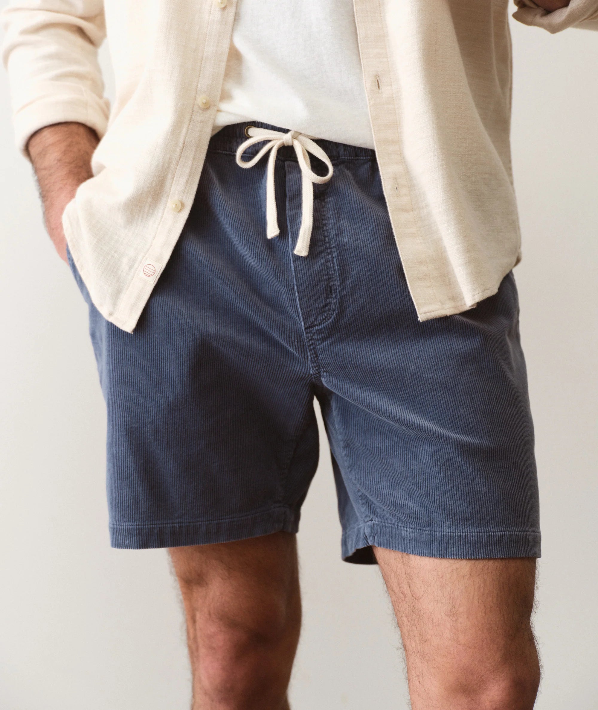 Saturday Corduroy Short 6" in Faded Navy