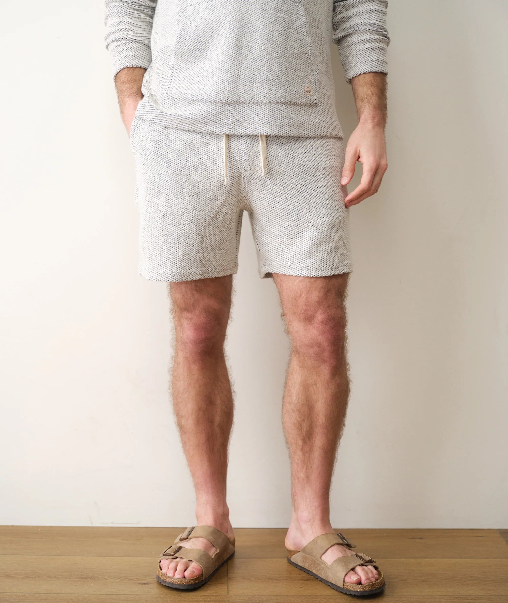 Portola Beach Short in White/Navy