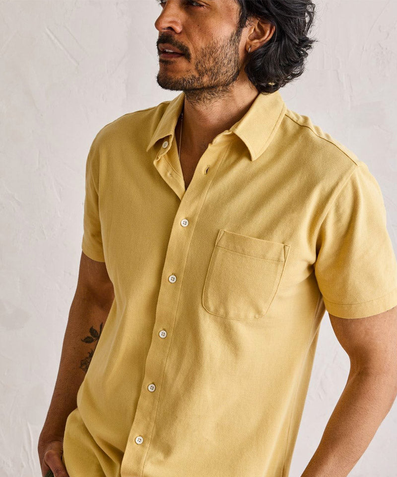 The Short Sleeve California in Oak Pique