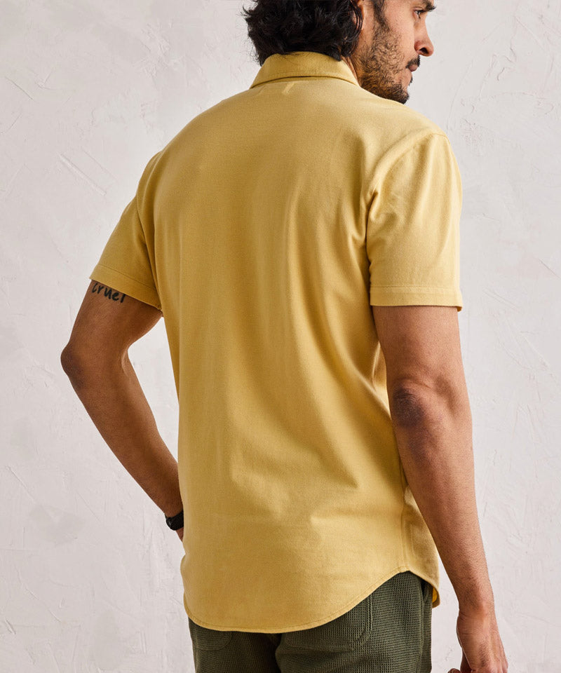 The Short Sleeve California in Oak Pique