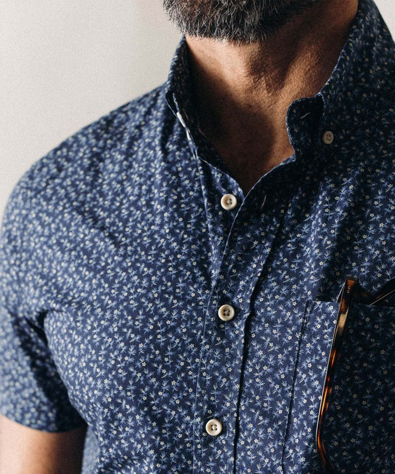 The Short Sleeve Jack in Falling Floral