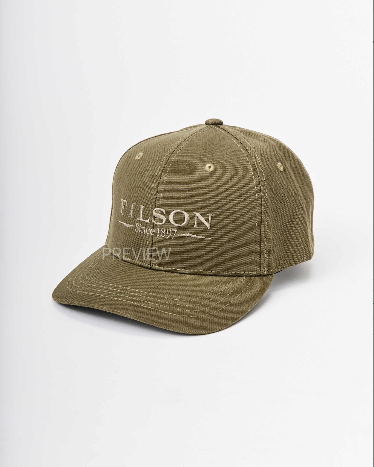 Peavy Graphic Logger Cap in Military Olive