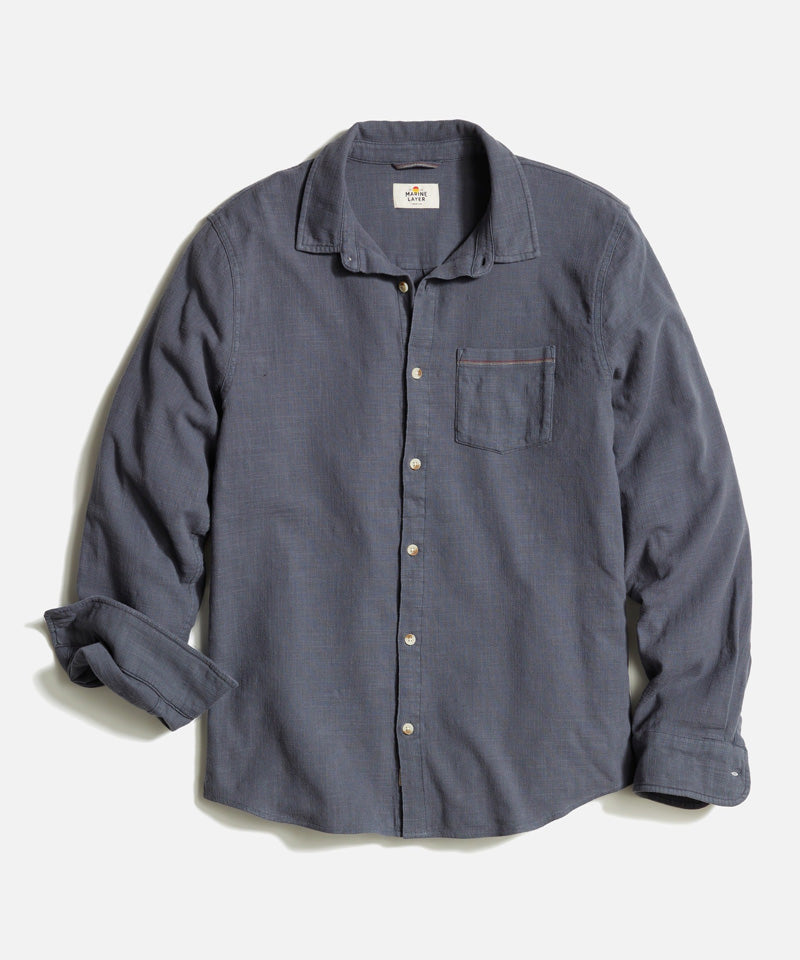Classic Stretch Selvage Shirt in India Ink