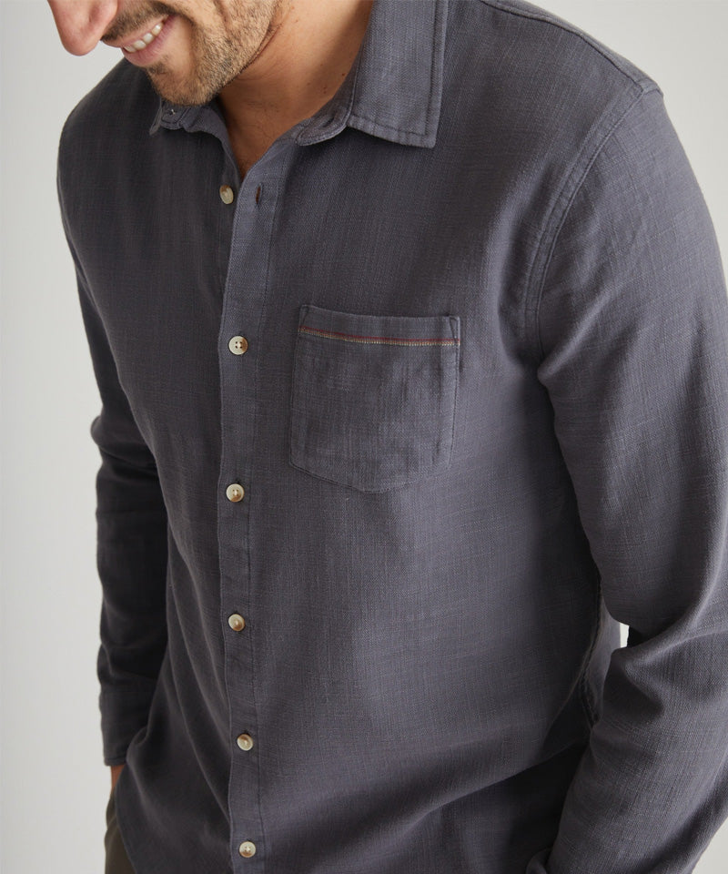 Classic Stretch Selvage Shirt in India Ink