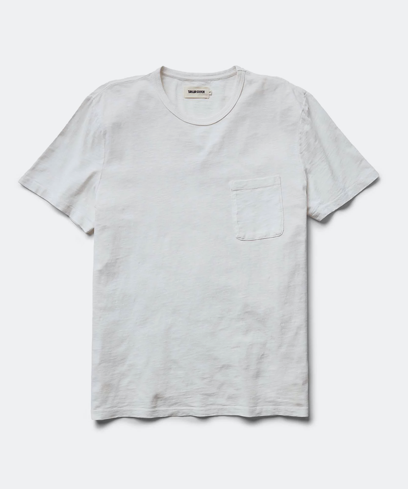 The Slub Tee in White