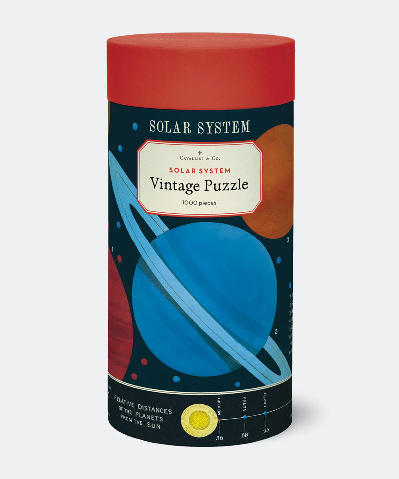 Solar System Vintage Puzzle