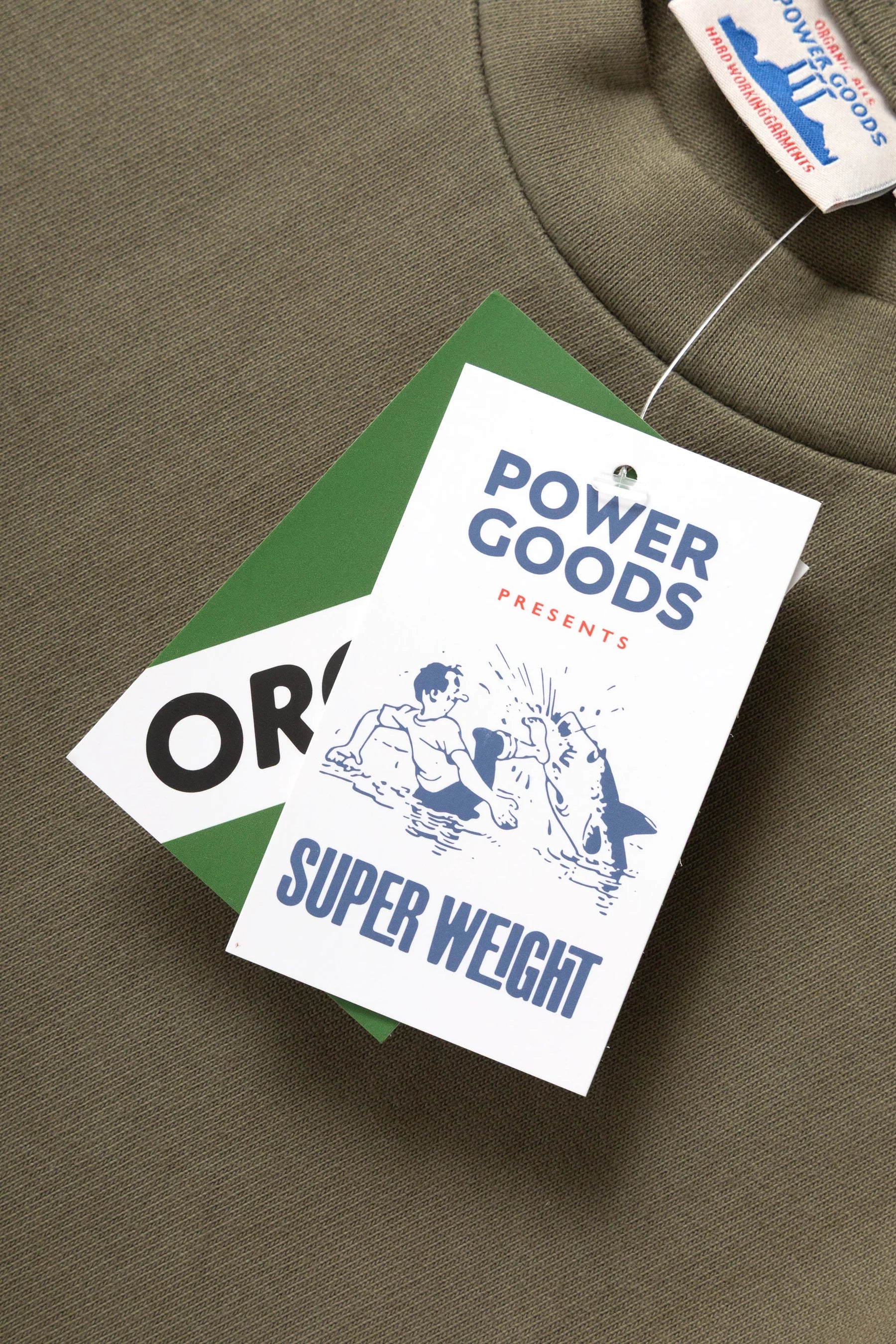 Super Weight Tee Dark Olive