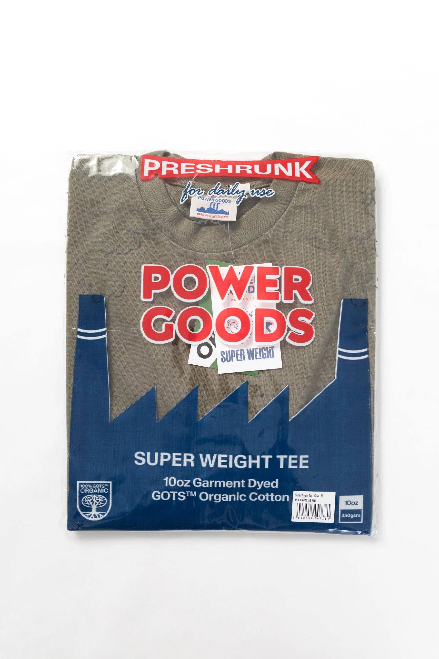 Super Weight Tee Dark Olive