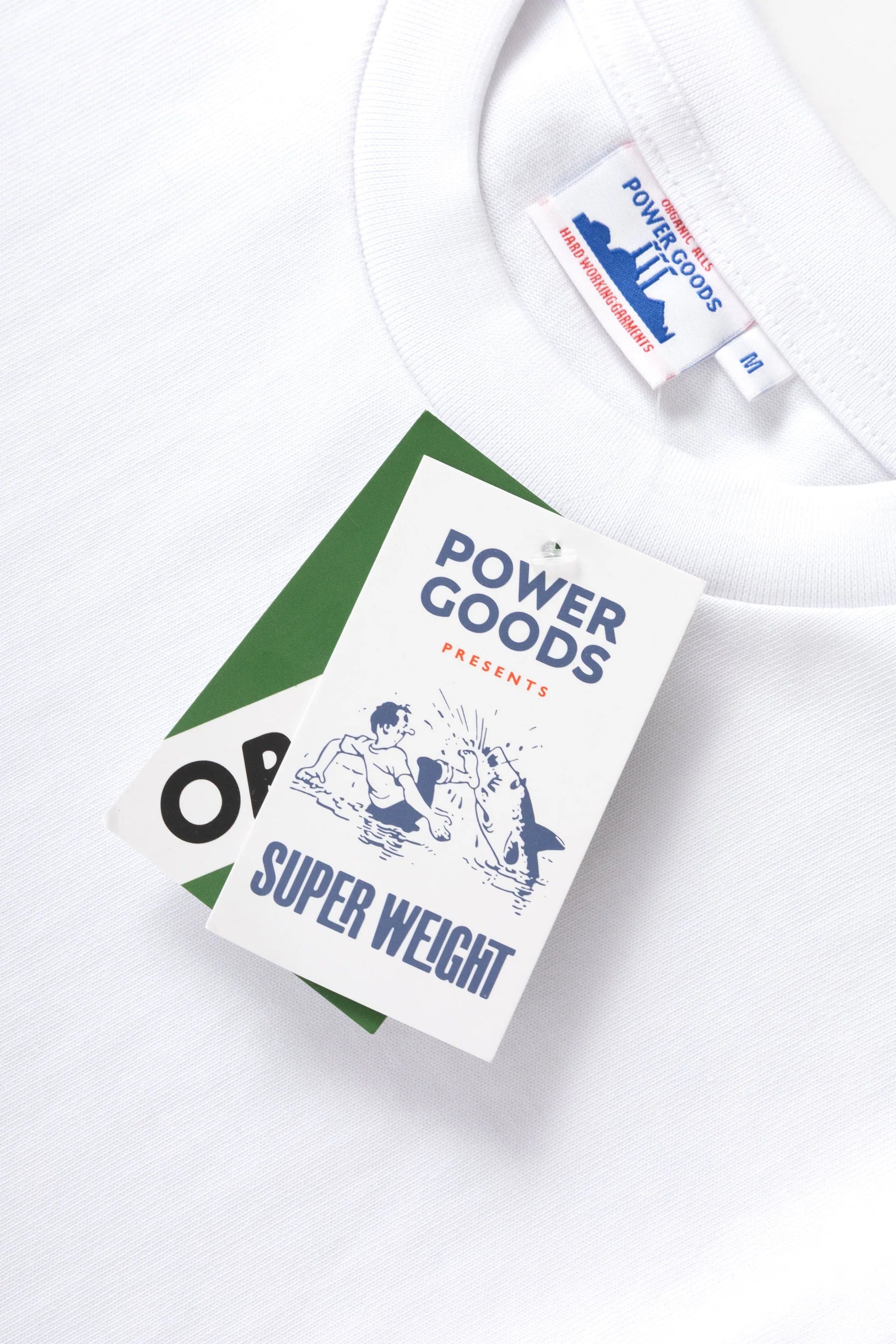 Super Weight Tee White