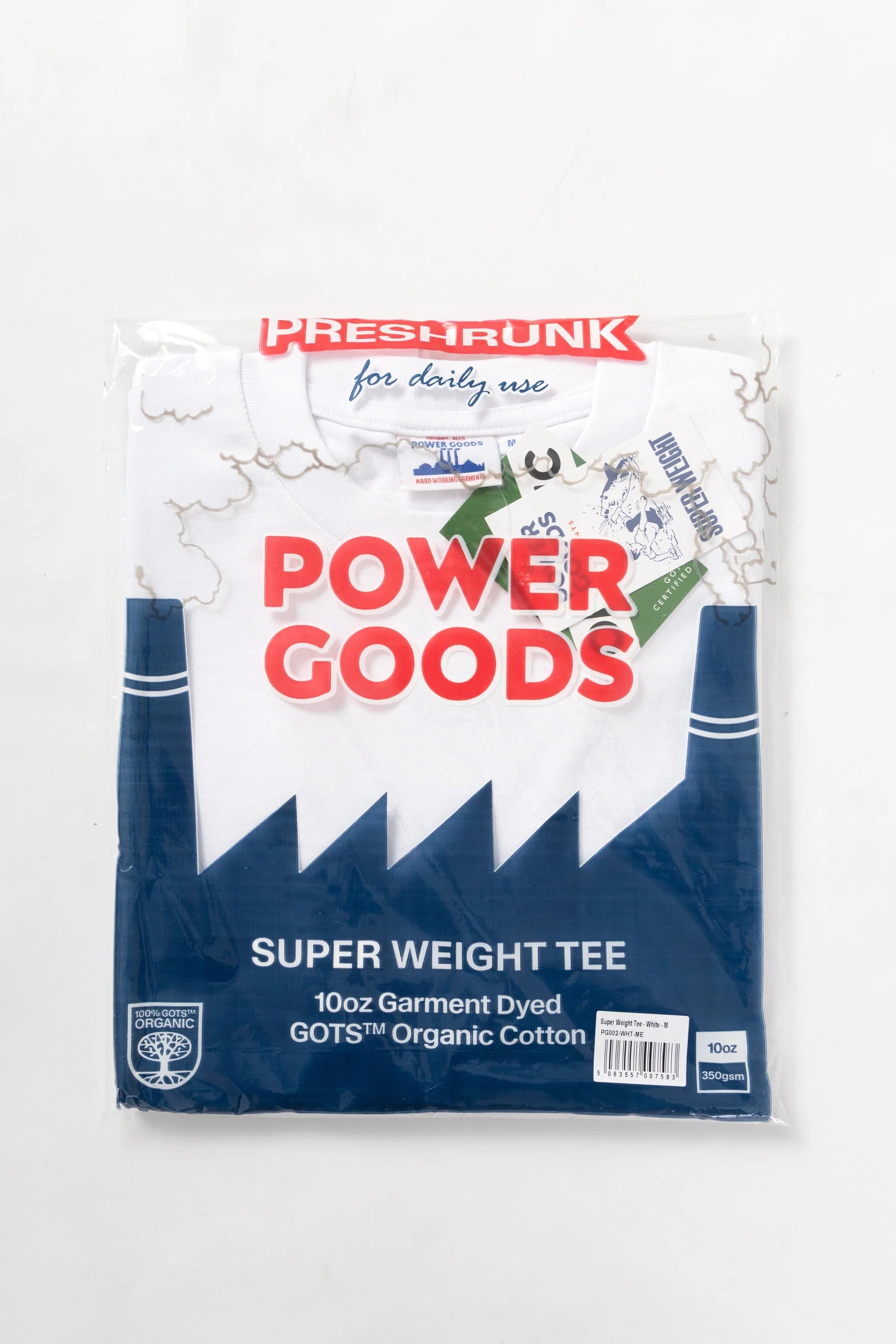 Super Weight Tee White