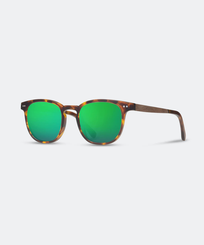 Topo Camp Sunglasses in Matte Tortoise Walnut