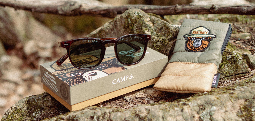 Topo Camp Sunglasses in Clay Smoky Bear
