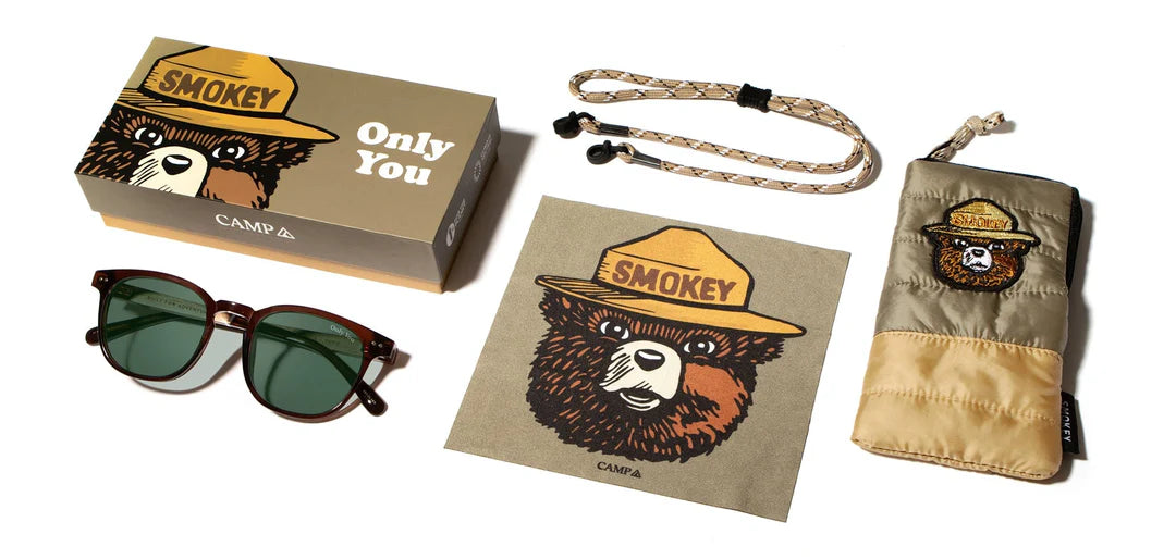 Topo Camp Sunglasses in Clay Smoky Bear