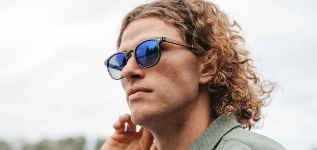 Topo Camp Sunglasses in Fern Walnut