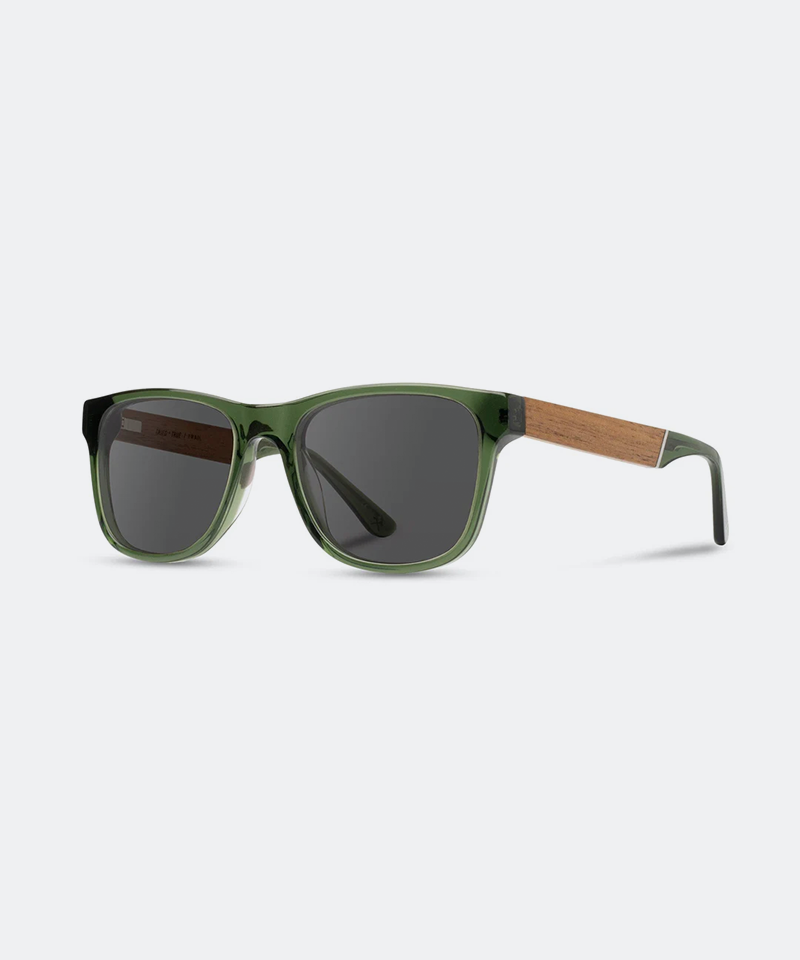 Trail Camp Sunglasses in Fern Walnut