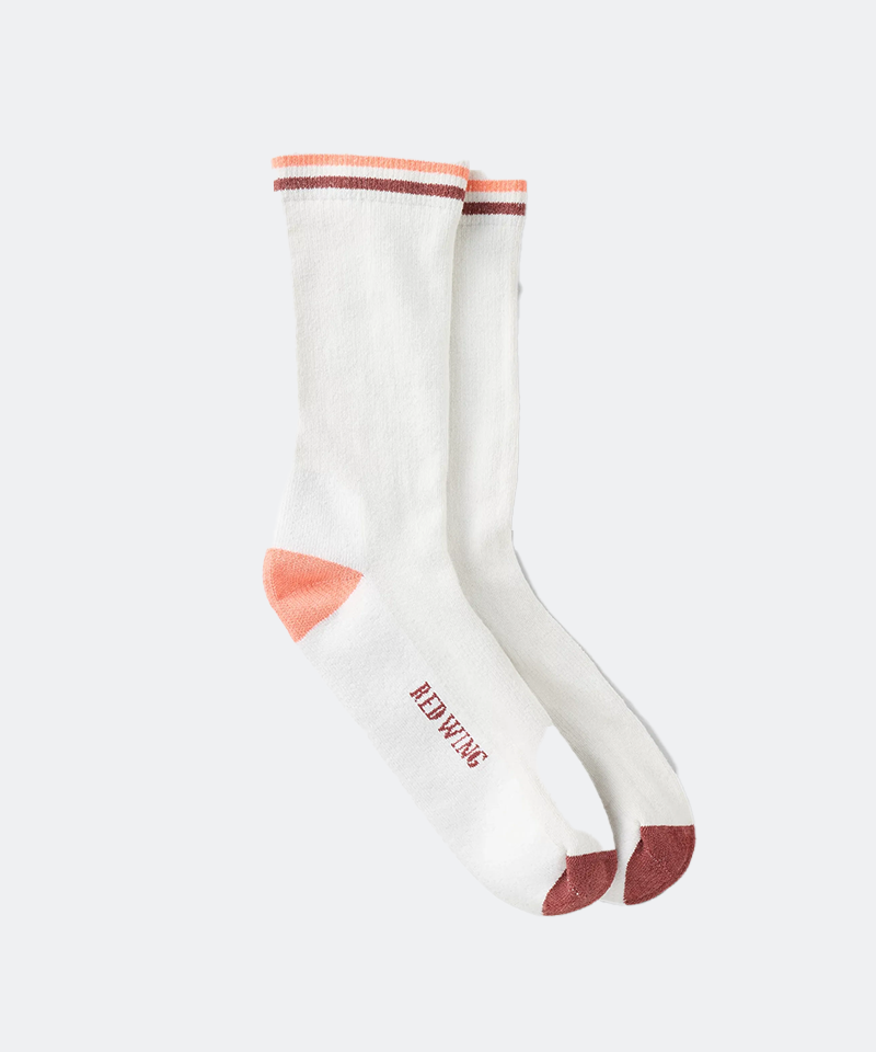 Vintage Stripe Cotton Blend Crew Sock