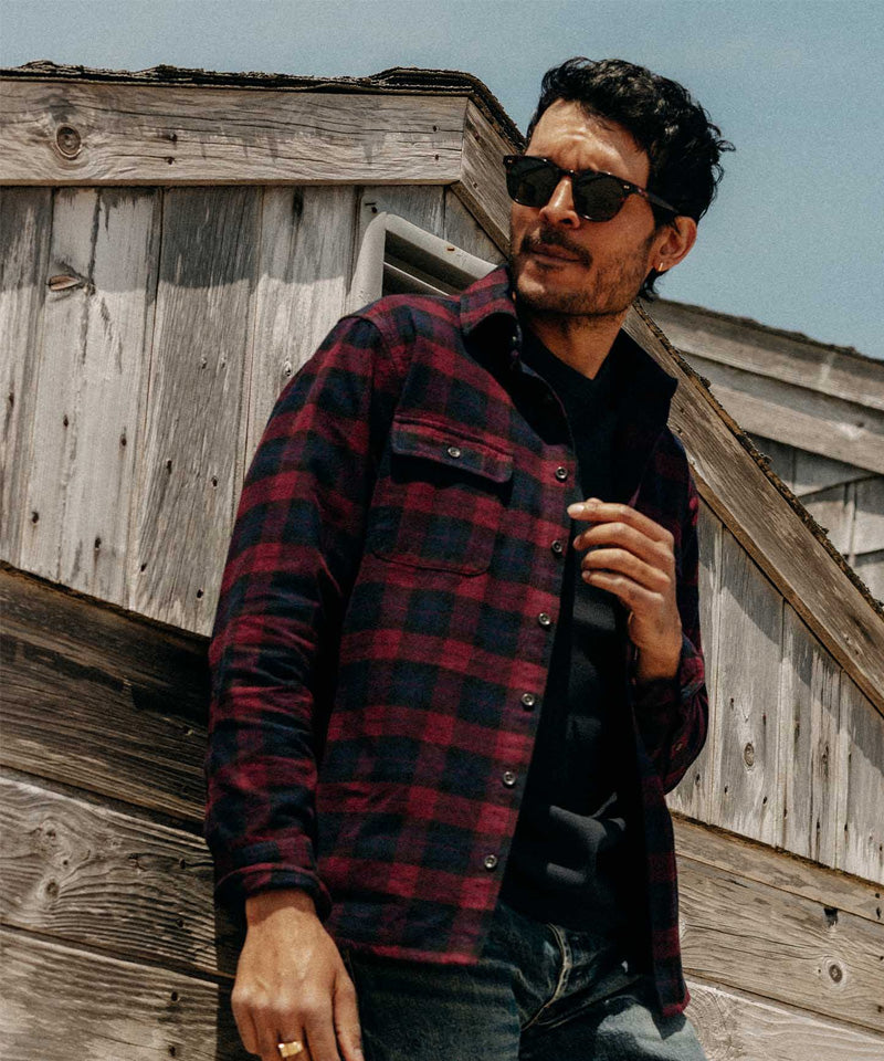 The Yosemite Shirt in Port Plaid
