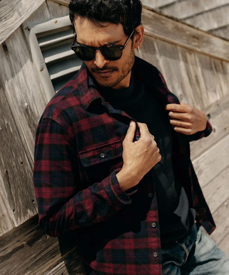 The Yosemite Shirt in Port Plaid