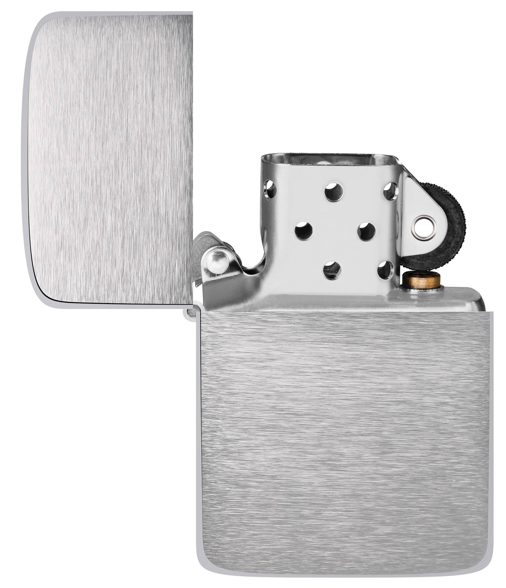 1941 Replica Brushed Chrome Windproof Lighter