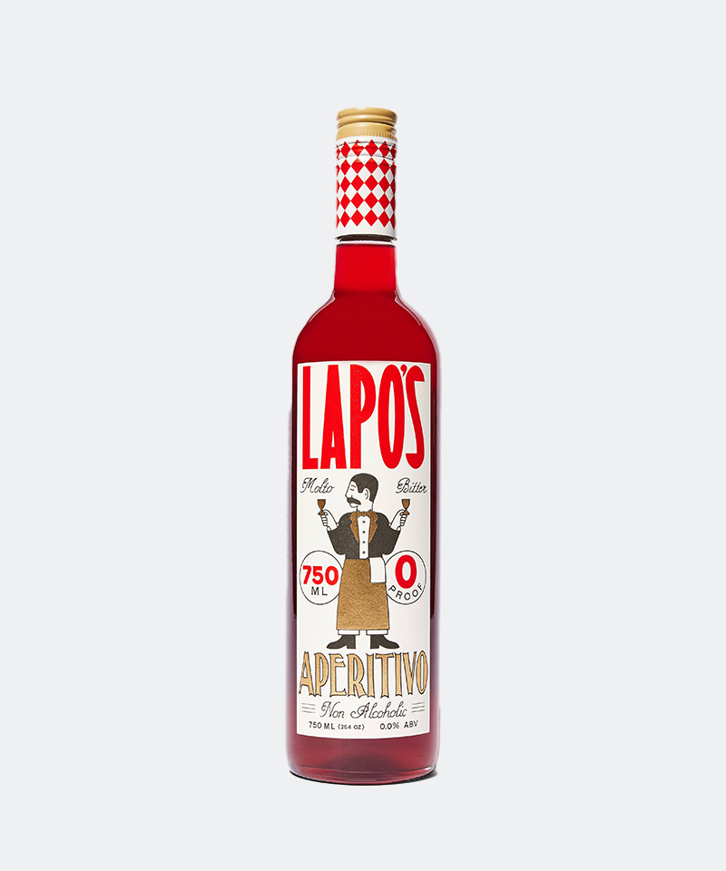 Lapo's Non-Alcoholic Aperitivo 750ml bottle