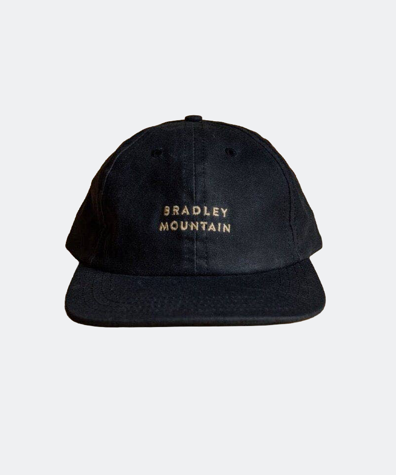 Embroidered Baseball Cap in Coal
