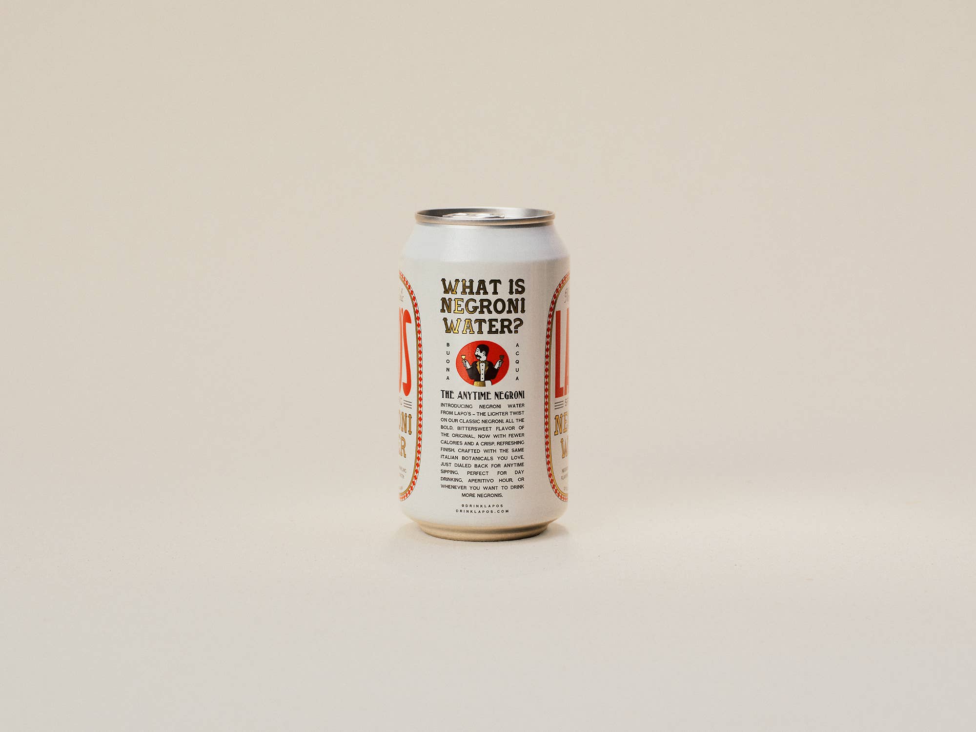 Lapo's Sparkling Negroni Water