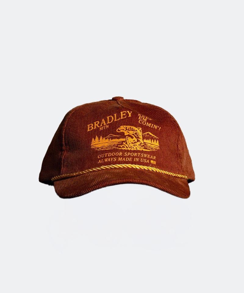 Fisherman Hat in Rust Cord
