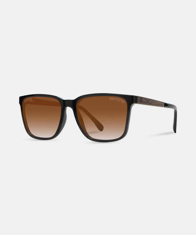 Crag Camp Sunglasses in Black Grateful Dead Stealie Engraved