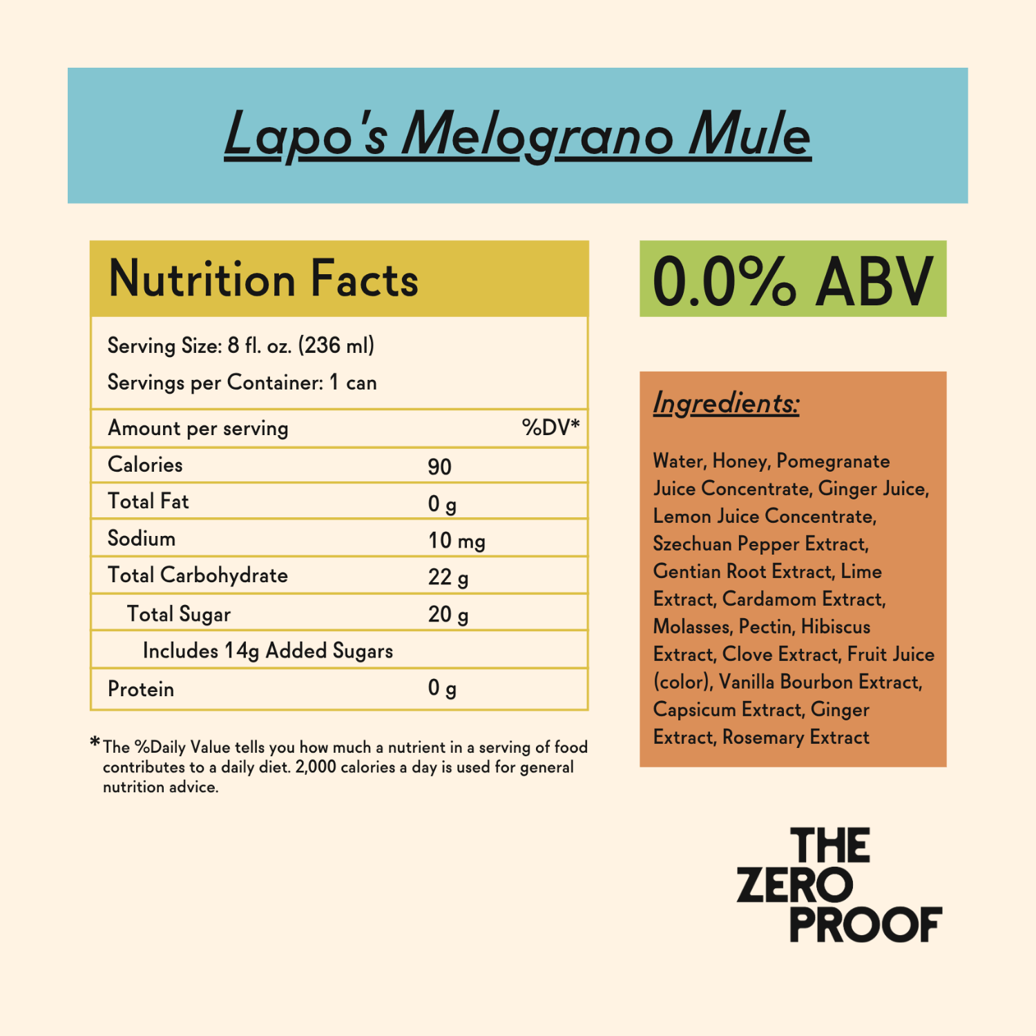 Lapo's Non-Alcoholic Pomegranate Mule