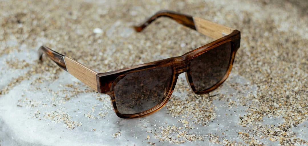 Cliff Camp Sunglasses in Tortoise Walnut