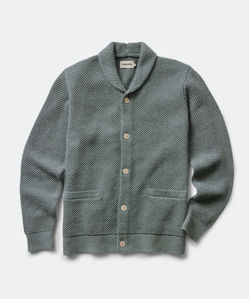 The Crawford Sweater in Deep Sea Twist