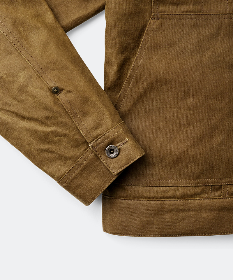Tin Cloth Short Lined Cruiser in Dark Tan