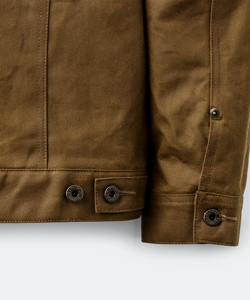 Tin Cloth Short Lined Cruiser in Dark Tan