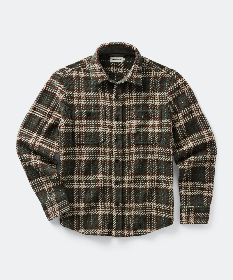 The Cutter Overshirt in Buzzard Check