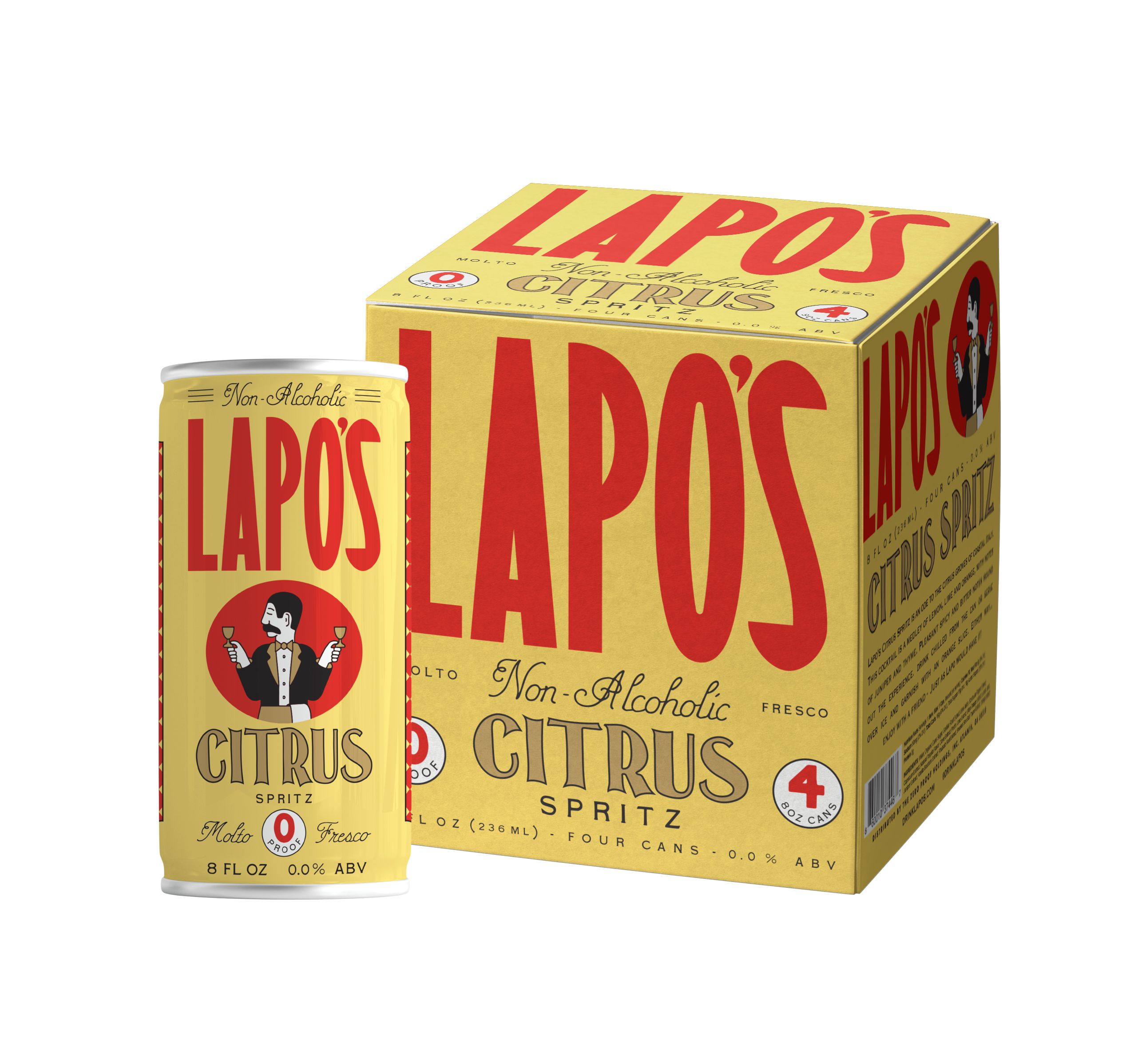 Lapo's Non-Alcoholic Citrus Spritz