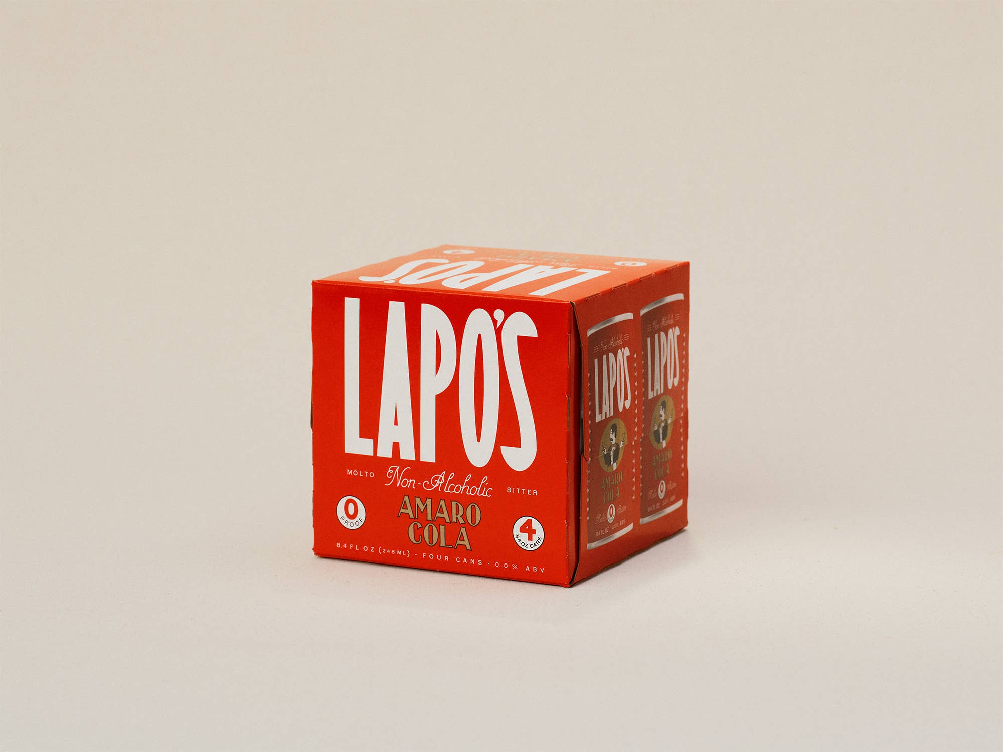 Lapo's Amaro & Cola - Non-Alcoholic Cocktail