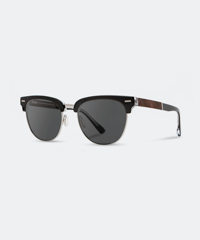 Eugene Acetate Sunglasses in Black Elm