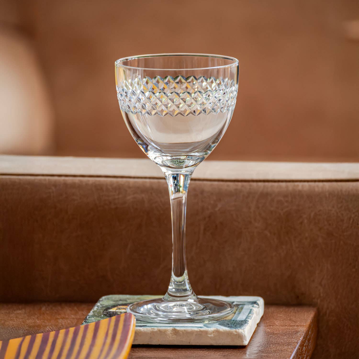 Diamond Nick & Nora Cocktail Glass 4.5oz